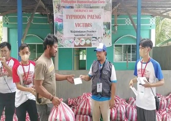 PHILCARE Provides Emergency Assistance to 150 Families Affected by Typhoon Paeng in Sultan Mastura — PHILCARE news.